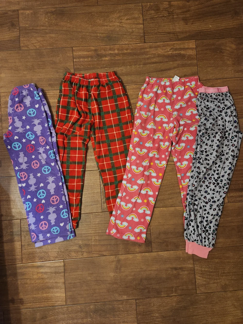 Girl's Mixed Pajama and Tee Set  shorts Yellow Blue Gray Beige Turquoise m 8 10